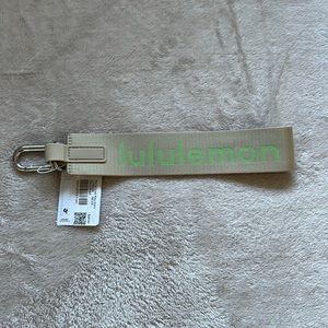 lululemon never lost keychain